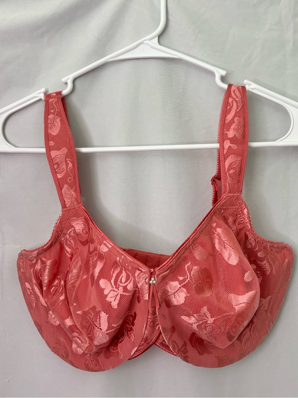 Wacoal Coral Floral Underwire Bra with Jacquard Straps